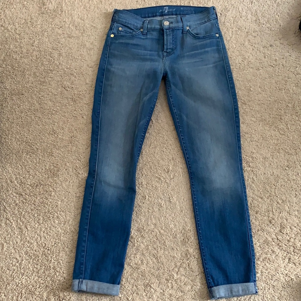 7 for All Mankind skinny jeans